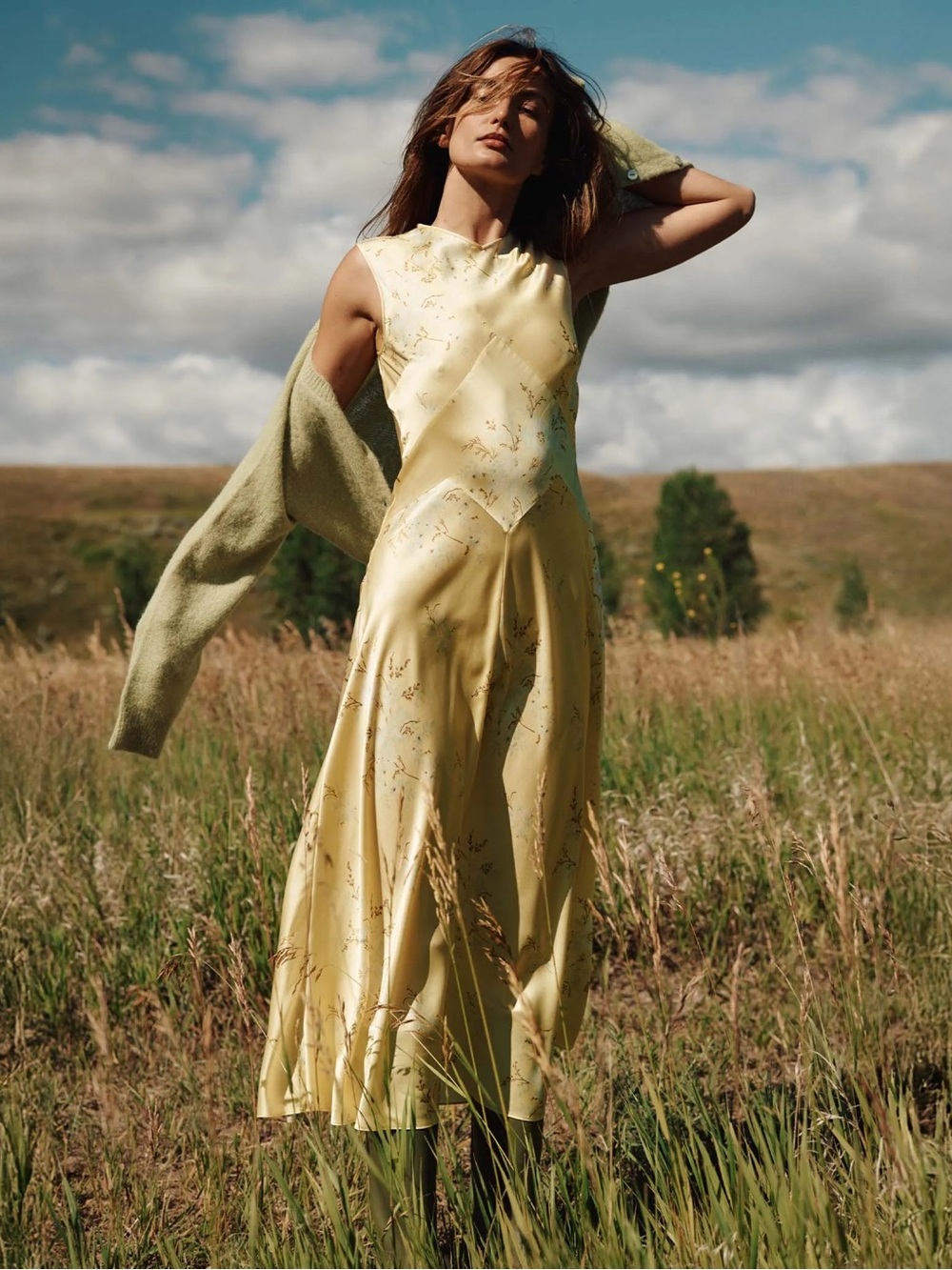 DÔEN ADELANA DRESS -- BOUQUET DE CHAMONIX - Picture 1 of 9